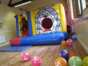 Main Hall can accommodate a small bouncy castle